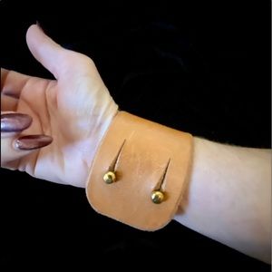 Leather cuff